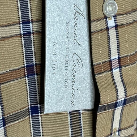 NWT David Cremieux Signature Collection Plaid Shirt - Picture 5 of 9